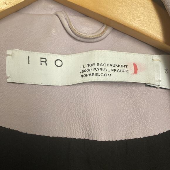 IRO -ashville leather jacket - Picture 9 of 10